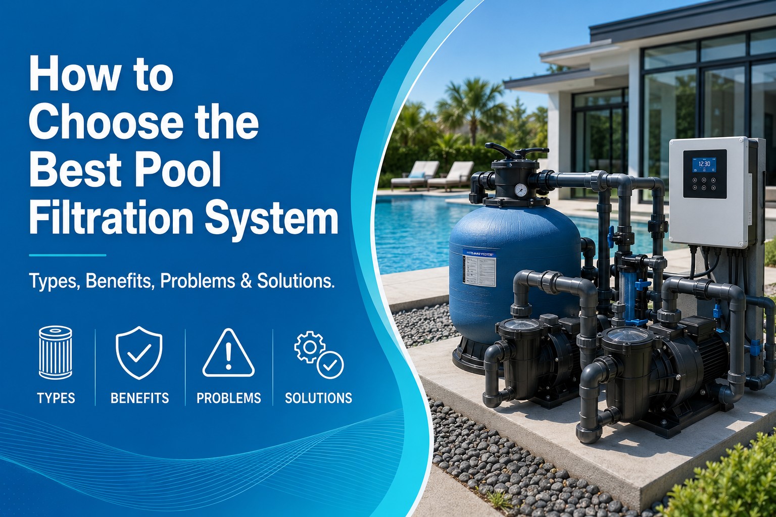 How to Choose the Best Pool Filtration System | Efstaco Pools